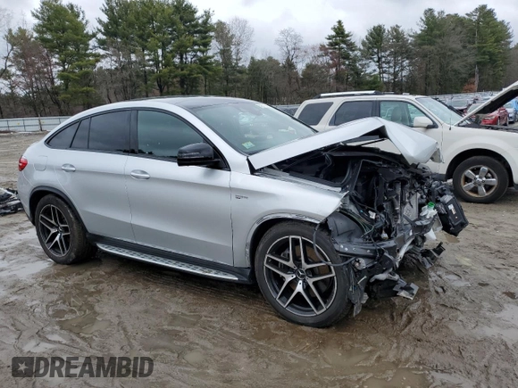 2019 Mercedes-Benz GLE 43 AMG z VIN 4JGED6EB5KA152100, wystawiony jako Copart lot #52577615 z przebiegiem 8 333 mil mil oraz Szkoda całkowita • Salvage title. Historia ofert i sprzedaży dostępna na DreamBid. Obrazek 4.