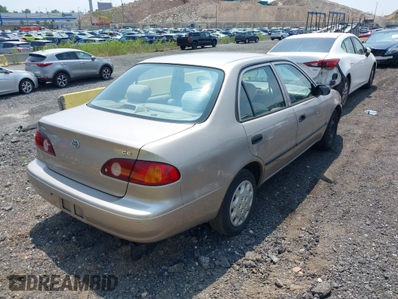 2001 Toyota Corolla CE with VIN 2T1BR12E81C398191, listed as a IAAI auction lot 42684914 with 176,667 mi miles and . Bid and sale history available at DreamBid. Image 4.