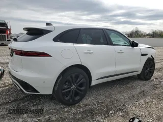 2024 Jaguar F-Pace R-Dynamic S with VIN SADCT2FU1RA739500, listed as a Copart auction lot 51508935 with 6,025 mi miles and Salvage Title. Bid and sale history available at DreamBid. Image 3.