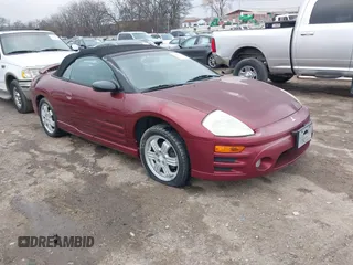 2005 Mitsubishi Eclipse GT with VIN 4A3AE55H85E053649, listed as a IAAI auction lot 41483462 with Not Provided miles and . Bid and sale history available at DreamBid. Image 1.