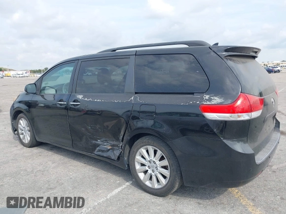 2011 Toyota Sienna XLE AAS with VIN 5TDYK3DC2BS150565, listed as a IAAI auction lot 41845965 with 279,253 mi miles and . Bid and sale history available at DreamBid. Image 6.