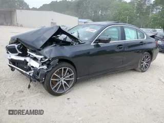 2019 BMW 3 Series 330i xDrive with VIN 3MW5R7J50K8B02578, listed as a Copart auction lot 60014845 with 49,326 mi miles and Salvage title. Bid and sale history available at DreamBid. Image 1.