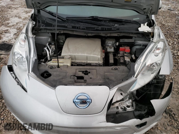 2016 Nissan LEAF S with VIN 1N4BZ0CP3GC314506, listed as a Copart auction lot 72103602 with 0 mi miles. Bid and sale history available at carsss.com. Image 12.
