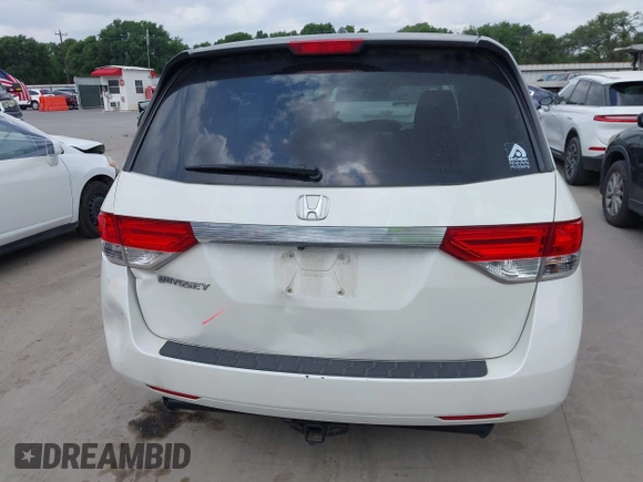 2015 Honda Odyssey EX-L z VIN 5FNRL5H60FB102770, wystawiony jako IAAI lot #42147486 z przebiegiem 160 958 mil mil oraz . Historia ofert i sprzedaży dostępna na DreamBid. Obrazek 17.
