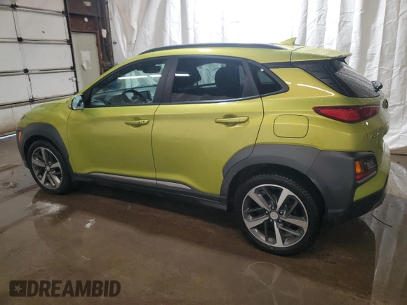 2019 Hyundai Kona Limited with VIN KM8K3CA54KU329626, listed as a Copart auction lot 45789255 with 29,952 mi miles and Salvage Title. Bid and sale history available at carsss.com. Image 2.