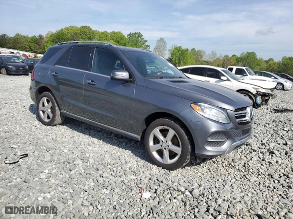 2017 Mercedes-Benz GLE with VIN 4JGDA5HBXHA895290, listed as a Copart auction lot 53701815 with 120,150 mi miles and Clean Title. Bid and sale history available at carsss.com. Image 4.