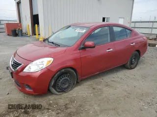 2012 Nissan Versa S with VIN 3N1CN7AP2CL913596, listed as a Copart auction lot 65263995 with 74,715 mi miles and Salvage title. Bid and sale history available at DreamBid. Image 1.