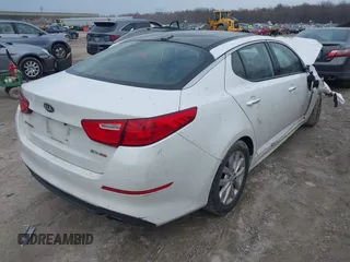 2015 Kia Optima EX with VIN 5XXGN4A77FG509304, listed as a IAAI auction lot 42026439 with 96,144 mi miles. Bid and sale history available at carsss.com. Image 4.