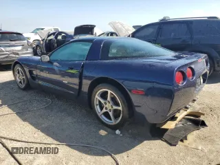 2000 Chevrolet Corvette with VIN 1G1YY22G6Y5114612, listed as a Copart auction lot 75160364 with 43,856 mi miles and Salvage Title. Bid and sale history available at carsss.com. Image 2.