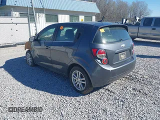 2013 Chevrolet Sonic LT with VIN 1G1JC6SH2D4195852, listed as a IAAI auction lot 41878805 with 1 mi miles. Bid and sale history available at carsss.com. Image 3.