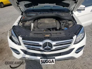 2017 Mercedes-Benz GLE 350 with VIN 4JGDA5JBXHA892335, listed as a Copart auction lot 55696965 with 121,483 mi miles and Salvage title. Bid and sale history available at DreamBid. Image 12.