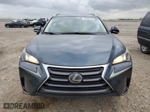 2015 Lexus NX 200t z VIN JTJYARBZ9F2008768, wystawiony jako Copart lot #47552145 z przebiegiem 159 362 mil mil oraz Tytuł czysty. Historia ofert i sprzedaży dostępna na DreamBid. Obrazek 5.