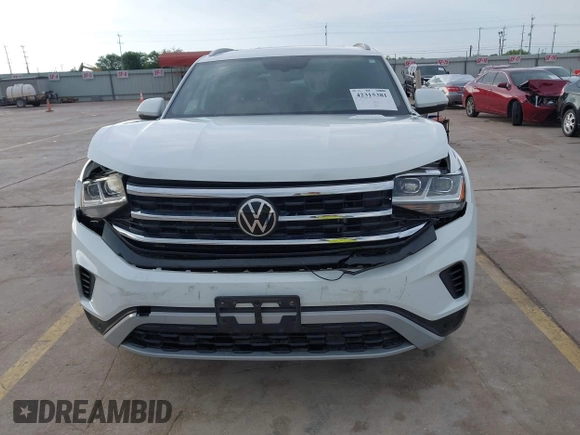 2021 Volkswagen Atlas SE with VIN 1V2JE2CA4MC232349, listed as a IAAI auction lot 42315381 with 32,755 mi miles and . Bid and sale history available at DreamBid. Image 12.