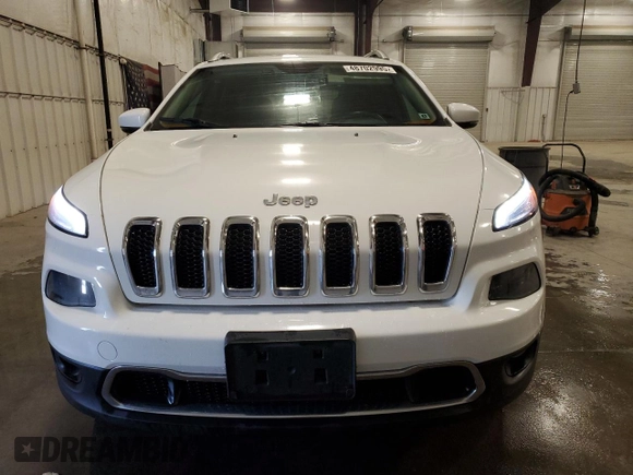 2014 Jeep Cherokee Limited with VIN 1C4PJMDB4EW296630, listed as a Copart auction lot 48702995 with 231,534 mi miles and Salvage Title. Bid and sale history available at DreamBid. Image 5.
