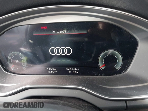 2021 Audi Q5 Prestige with VIN WA1CAAFY4M2108221, listed as a IAAI auction lot 41485079 with 14,154 mi miles. Bid and sale history available at carsss.com. Image 7.