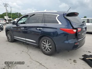 2015 Infiniti QX60 with VIN 5N1AL0MM5FC553884, listed as a Copart auction lot 57854135 with 115,633 mi miles and Clean title. Bid and sale history available at DreamBid. Image 2.