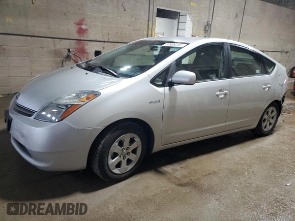 2008 Toyota Prius with VIN JTDKB20U683449940, listed as a Copart auction lot 52809205 with 168,218 mi miles and Salvage Title. Bid and sale history available at carsss.com. Image 1.