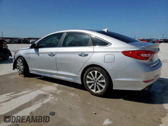 2016 Hyundai Sonata Sport with VIN 5NPE34AF2GH306587, listed as a Copart auction lot 50207365 with 94,373 mi miles and Clean Title. Bid and sale history available at DreamBid. Image 2.