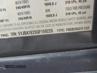 2016 Tesla Model S 90D с VIN 5YJSA1E25GF159226, выставлен на аукционе IAAI как лот 42351745 с пробегом 101 338 миль миль и . История ставок и продаж доступна на DreamBid. Изображение 9.