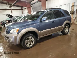 2004 Kia Sorento LX with VIN KNDJC733145246316, listed as a Copart auction lot 88092335 with 0 mi miles and Clean Title. Bid and sale history available at carsss.com. Image 1.