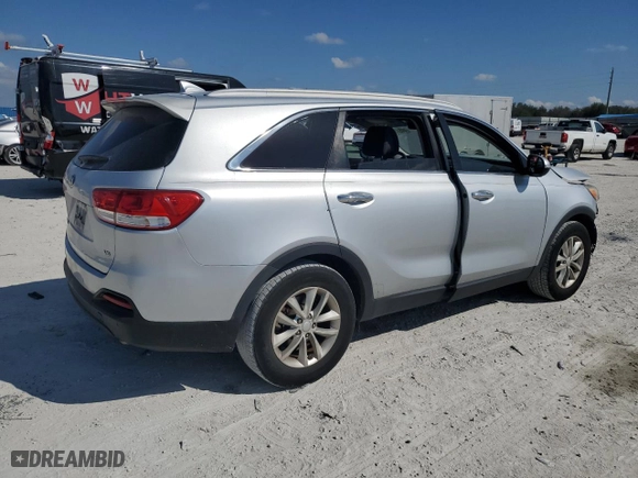 2016 Kia Sorento LX with VIN 5XYPG4A50GG177678, listed as a Copart auction lot 44513835 with 72,466 mi miles and Salvage Title. Bid and sale history available at carsss.com. Image 3.