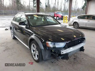 2013 Audi allroad Premium Plus with VIN WA1UFAFL0DA059681, listed as a IAAI auction lot 41827118 with 80,192 mi miles. Bid and sale history available at carsss.com. Image 1.