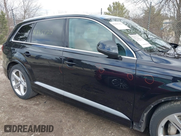 2019 Audi Q7 Prestige with VIN WA1VABF75KD030619, listed as a IAAI auction lot 41865422 with 66,151 mi miles and . Bid and sale history available at DreamBid. Image 20.