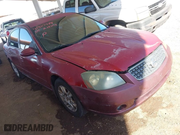 2005 Nissan Altima 2.5 S with VIN 1N4AL11DX5C394623, listed as a IAAI auction lot 41907484 with 197,420 mi miles. Bid and sale history available at carsss.com. Image 1.