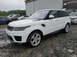 2019 Land Rover Range Rover Sport HSE with VIN SALWR2RV8KA420203, listed as a Copart auction lot 56336035 with 63,706 mi miles and Salvage title. Bid and sale history available at DreamBid. Image 1.