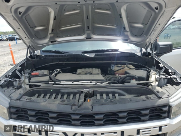 2022 Chevrolet Silverado 1500 Custom with VIN 1GCPWBEK7NZ231791, listed as a Copart auction lot 51404965 with 66,456 mi miles and Salvage Title. Bid and sale history available at DreamBid. Image 11.