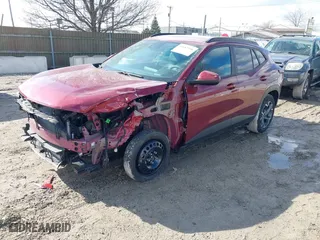 2025 Chevrolet Trax LT with VIN KL77LHEP0SC008768, listed as a IAAI auction lot 41683396 with 5,579 mi miles. Bid and sale history available at carsss.com. Image 20.