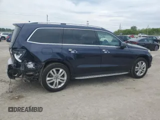 2017 Mercedes-Benz GLS 450 with VIN 4JGDF6EE5HA930632, listed as a Copart auction lot 54535004 with 35,999 mi miles and Salvage Title. Bid and sale history available at DreamBid. Image 3.