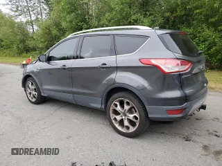 2015 Ford Escape Titanium with VIN 1FMCU9J93FUA67563, listed as a Copart auction lot 61770085 with 134,201 mi miles and Salvage title. Bid and sale history available at DreamBid. Image 2.