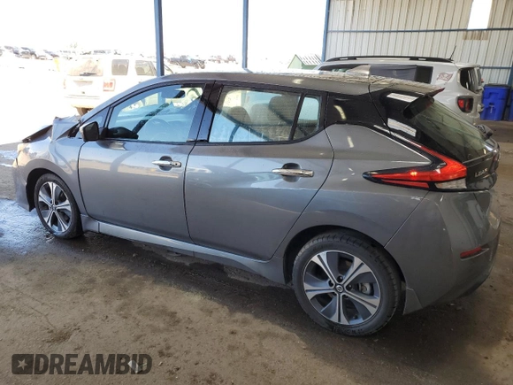 2021 Nissan LEAF SL Plus с VIN 1N4BZ1DV7MC555936, выставлен на аукционе Copart как лот 57042365 с пробегом 50 727 миль миль и Чистый • Clean title. История ставок и продаж доступна на DreamBid. Изображение 2.