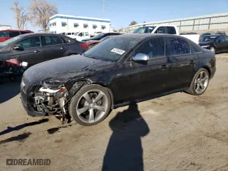 2011 Audi S4 Prestige with VIN WAUKGAFL1BA072203, listed as a Copart auction lot 42755405 with 127,726 mi miles and Salvage Title. Bid and sale history available at carsss.com. Image 1.
