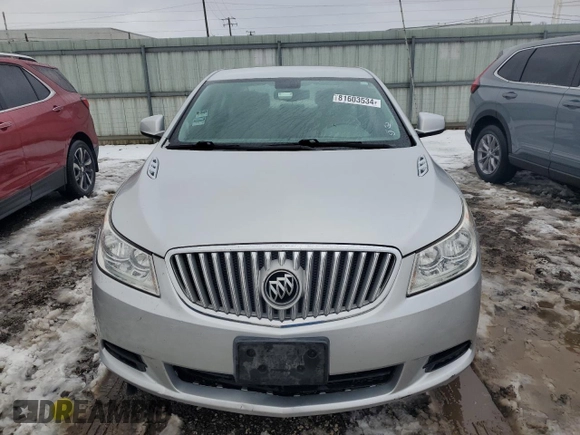 2011 Buick LaCrosse CX with VIN 1G4GA5EC2BF152093, listed as a Copart auction lot 81603534 with 100,488 mi miles and Salvage Title. Bid and sale history available at carsss.com. Image 5.