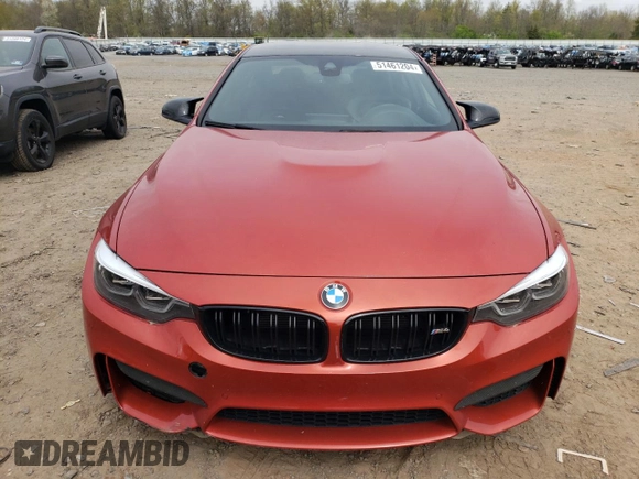 2019 BMW M4 with VIN WBS4Y9C54KAG67331, listed as a Copart auction lot 51461204 with 67,562 mi miles. Bid and sale history available at carsss.com. Image 5.