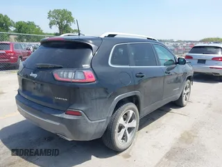 2019 Jeep Cherokee Limited with VIN 1C4PJMDX3KD441868, listed as a IAAI auction lot 42479014 with 126,000 mi miles and . Bid and sale history available at DreamBid. Image 4.