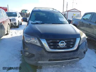 2017 Nissan Pathfinder SV with VIN 5N1DR2MN5HC629476, listed as a IAAI auction lot 41325826 with 87,573 mi miles. Bid and sale history available at carsss.com. Image 12.