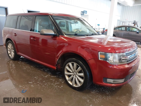 2014 Ford Flex SEL z VIN 2FMGK5C80EBD19715, wystawiony jako IAAI lot #41305306 z przebiegiem 204 042 mil mil oraz . Historia ofert i sprzedaży dostępna na DreamBid. Obrazek 1.
