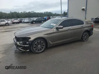 2018 BMW 5 Series 530e with VIN WBAJA9C55JG623018, listed as a Copart auction lot 79104254 with Not provided miles and Non repairable. Bid and sale history available at DreamBid. Image 1.
