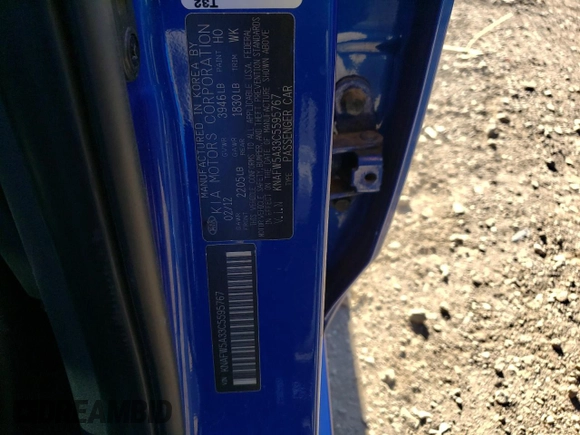 2012 Kia Forte SX с VIN KNAFW5A33C5595767, выставлен на аукционе Copart как лот 83790074 с пробегом 89 037 миль миль и Списание • Salvage title. История ставок и продаж доступна на DreamBid. Изображение 13.