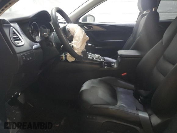 2023 Mazda CX-9 Touring Plus with VIN JM3TCBAY1P0643835, listed as a Copart auction lot 55846885 with 43,420 mi miles and Salvage title. Bid and sale history available at DreamBid. Image 7.