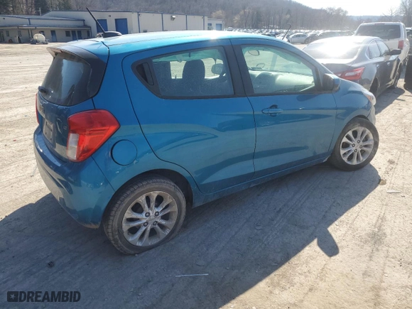 2020 Chevrolet Spark LT with VIN KL8CD6SA1LC406908, listed as a Copart auction lot 48682695 with 87,058 mi miles and Salvage Title. Bid and sale history available at carsss.com. Image 3.