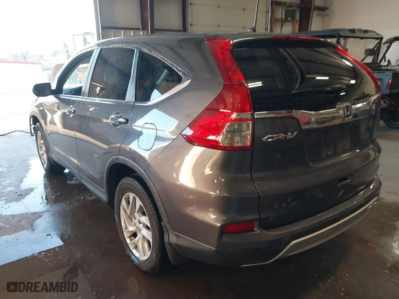 2015 Honda CR-V EX with VIN 3CZRM3H57FG706605, listed as a IAAI auction lot 41233942 with 112,842 mi miles. Bid and sale history available at carsss.com. Image 3.