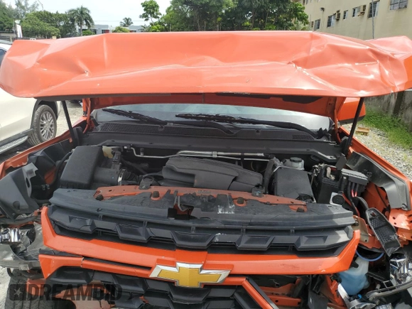 2021 Chevrolet Colorado 2WD LT with VIN 1GCGSCEA1M1137380, listed as a Copart auction lot 71958934 with 53,894 mi miles and Non Repairable. Bid and sale history available at carsss.com. Image 11.