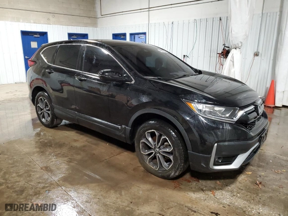 2020 Honda CR-V EX-L with VIN 2HKRW2H80LH698838, listed as a Copart auction lot 46648845 with 0 mi miles and Salvage Title. Bid and sale history available at carsss.com. Image 4.