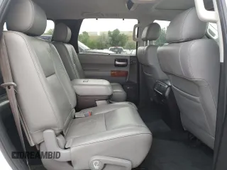 2018 Toyota Sequoia Platinum with VIN 5TDDY5G17JS159344, listed as a Copart auction lot 69950224 with 117,732 mi miles and Salvage Title. Bid and sale history available at carsss.com. Image 11.