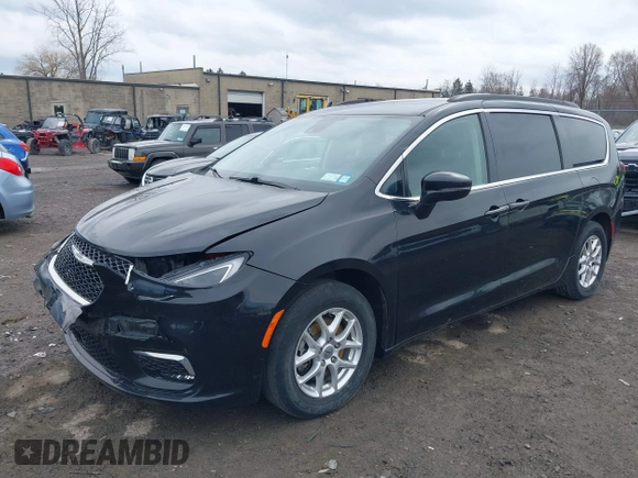 2022 Chrysler Pacifica Touring L with VIN 2C4RC1BG2NR117879, listed as a IAAI auction lot 41845778 with 96,523 mi miles and . Bid and sale history available at DreamBid. Image 17.