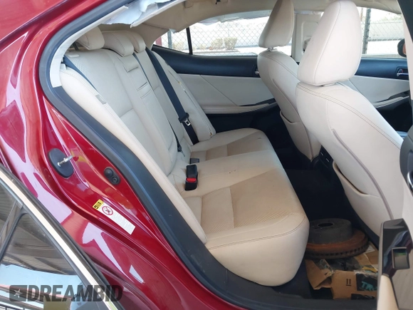 2015 Lexus IS 250 with VIN JTHBF1D2XF5044400, listed as a IAAI auction lot 42594810 with 103,068 mi miles and . Bid and sale history available at DreamBid. Image 8.